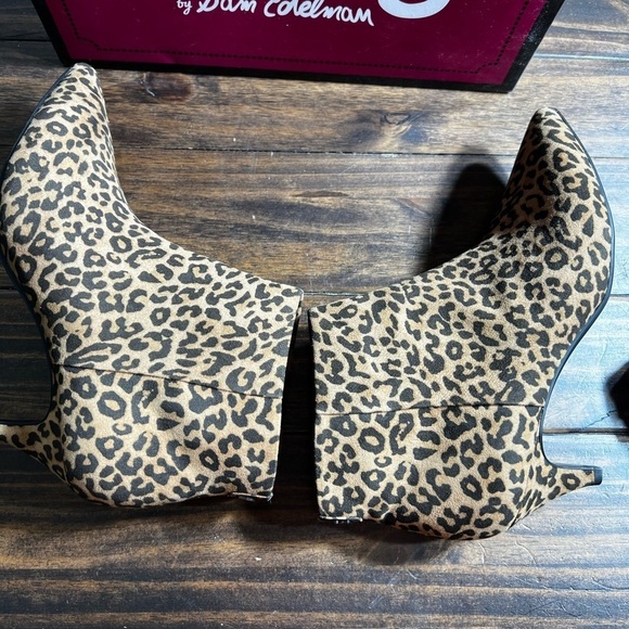 New Circus by Sam Edelman. Kirby leopard print 2 in heel ankle boot. Size 6M. - Picture 6 of 10